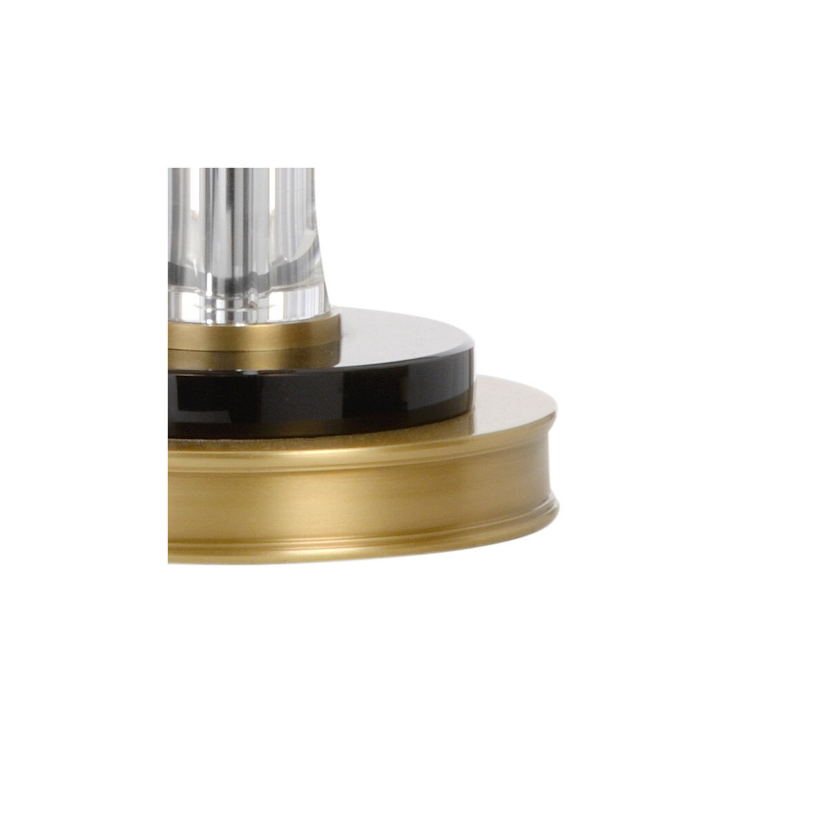 Wildwood 34 inch 100 watt Clear Table Lamp Portable Light