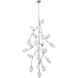 YS Series 22 Light 27.56 inch Antique Silver Chandelier Ceiling Light