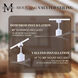 Atlas Molly 56 inch Gloss White with Old Oak Tone Blades Ceiling Fan
