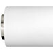 Aiden LED 31 inch Polished Nickel Vanity Light Wall Light, Vertical