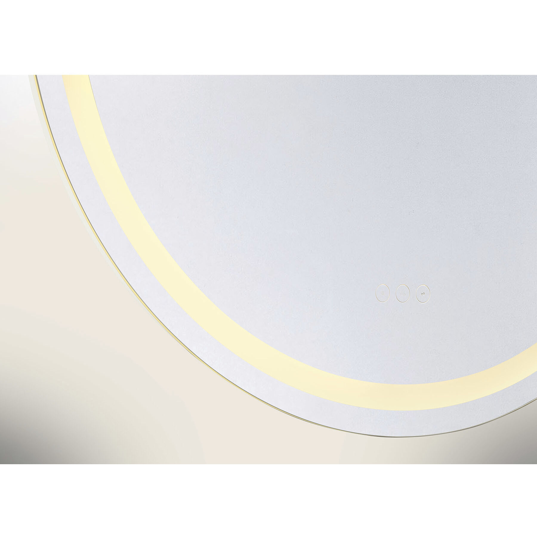 Beckett 32 X 32 inch Frost Mirror, Frontlit and Backlit