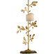 Chelsea House 32 inch 40.00 watt Gold Leaf Table Lamp Portable Light, Right