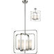 Aideen 4 Light 16.5 inch Brushed Nickel Pendant Ceiling Light
