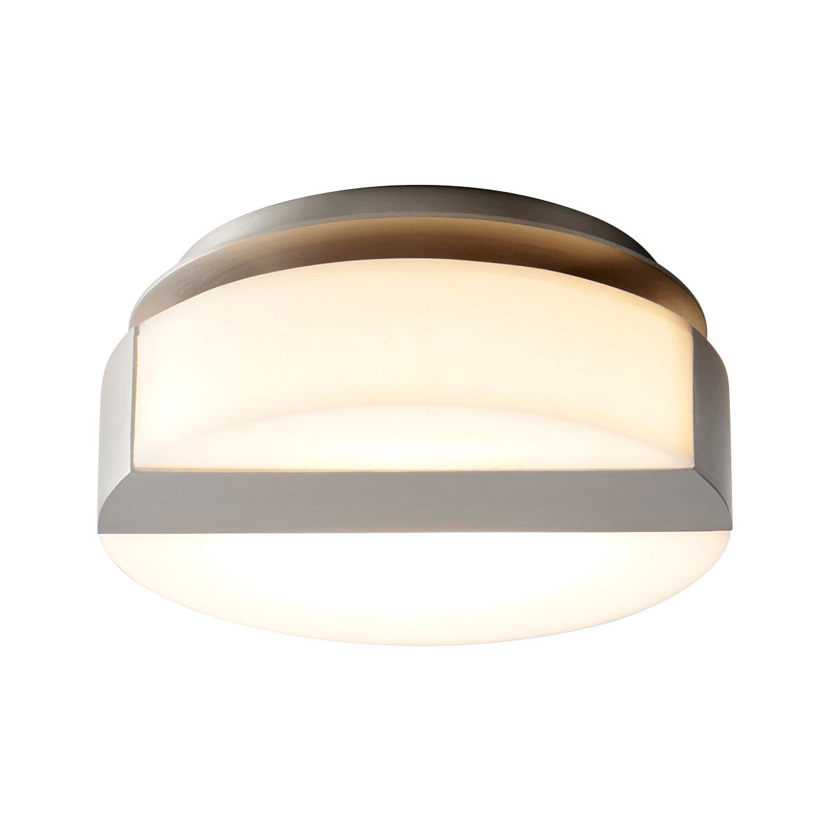 Aurora LED 6 inch Satin Nickel Sconce Wall Light