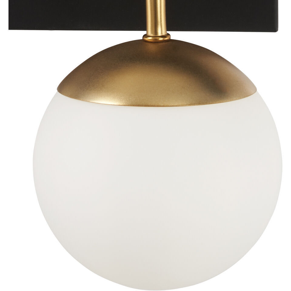 George Kovacs P1351-618 Alluria 2 Light 16 inch Weathered Black/Autumn ...
