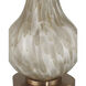 Bombon 31 inch 150 watt Pale Brown and Off-White and Antique Brass Table Lamp Portable Light