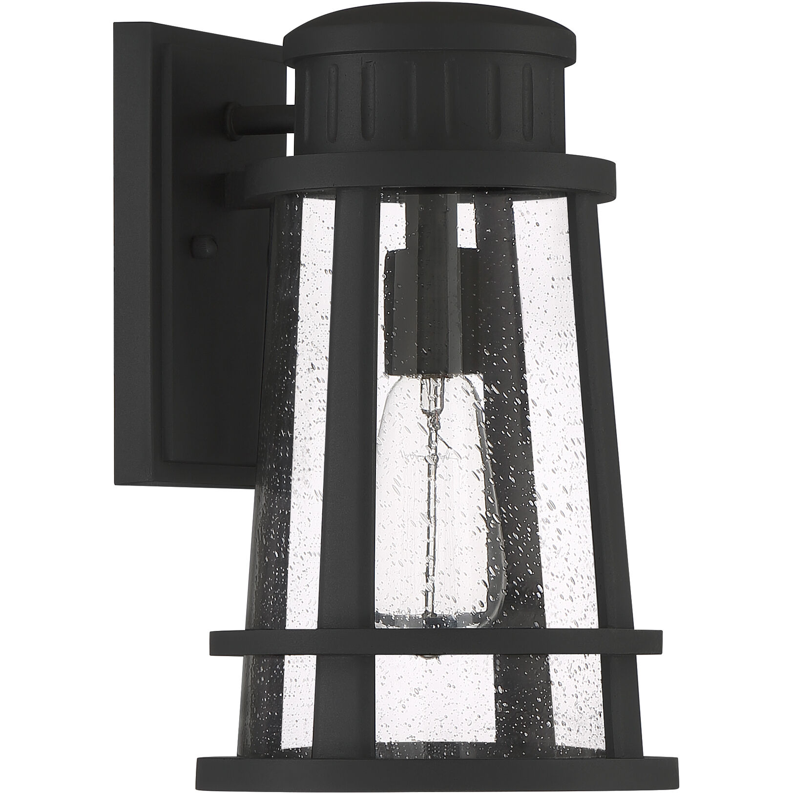 Dunham 1 Light 13 inch Earth Black Outdoor Wall Lantern
