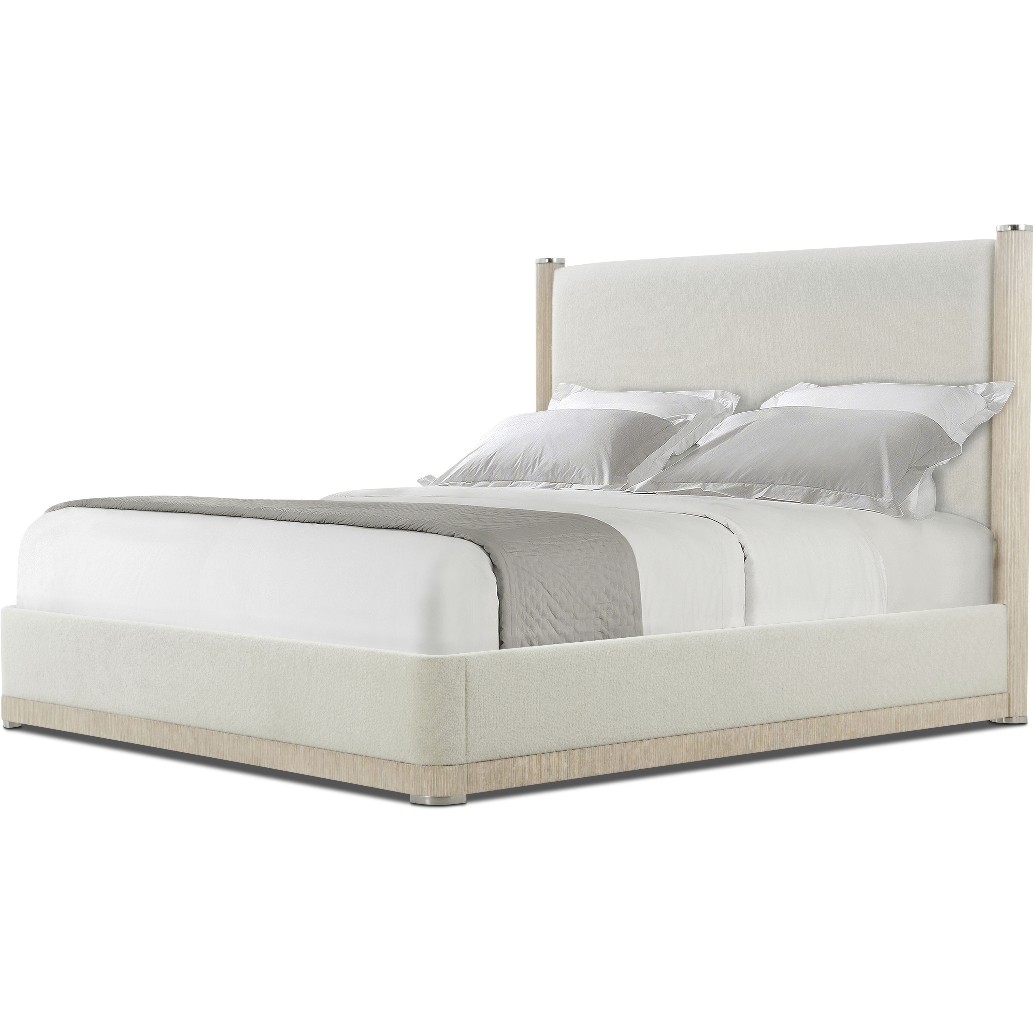 Horizon Day US King Bed, Wooden, Upholstered
