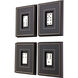 Entertainment Black and Beige Framed Art