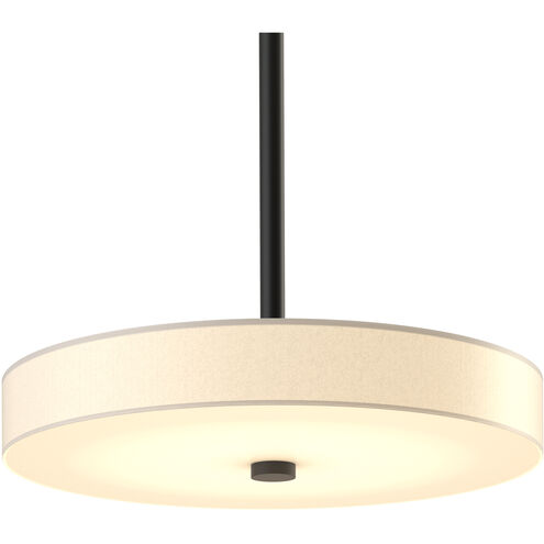 Disq LED 15 inch Black Pendant Ceiling Light