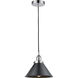 Edison Briarcliff LED 10 inch Polished Chrome Mini Pendant Ceiling Light