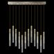 Antonia 17 Light 61 inch Gold Pendant Ceiling Light