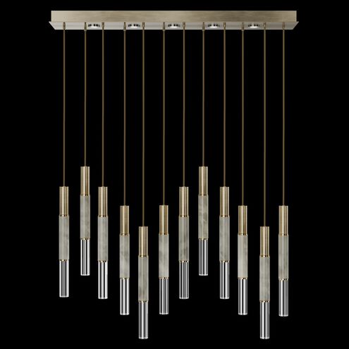 Antonia 17 Light 61 inch Gold Pendant Ceiling Light