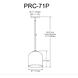 Patrice LED 7 inch Matte Black Pendant Ceiling Light