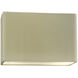 Ambiance LED 10 inch Dark Bronze ADA Wall Sconce Wall Light