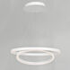 Cirque LED 23.75 inch Matte White Single Pendant Ceiling Light