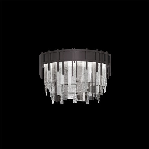 Arpeggio 10 Light 20.5 inch Black Flush Mount Ceiling Light