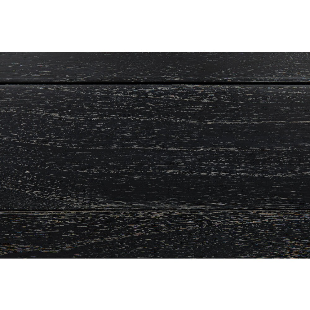 Dorian 78 X 77 X 16 inch Cinder Black with White Wash Shelving