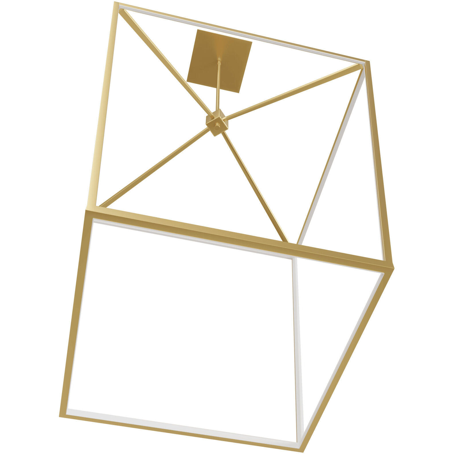 Park Ave. LED 30 inch Gold Pendant Ceiling Light