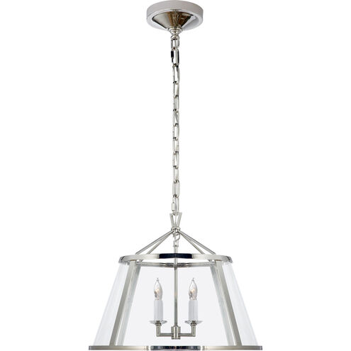 Chapman & Myers Darlana 4 Light 16.5 inch Polished Nickel Pendant Ceiling Light