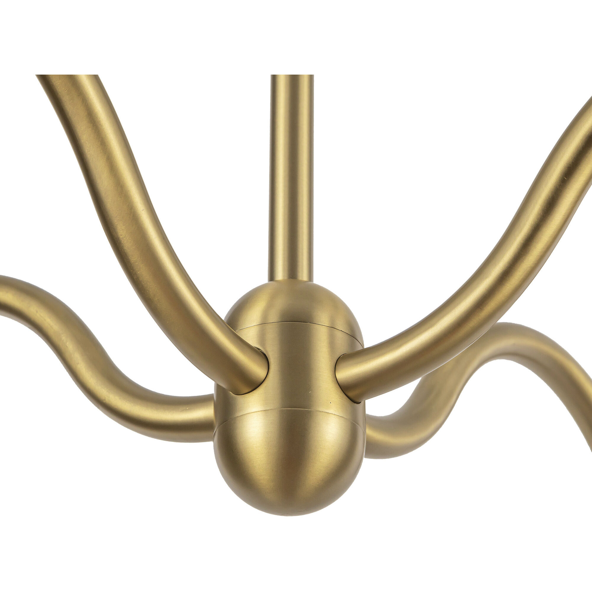 Alora Mood Effie 4 Light 39 inch Brushed Gold/Opal Glass Chandelier Ceiling Light