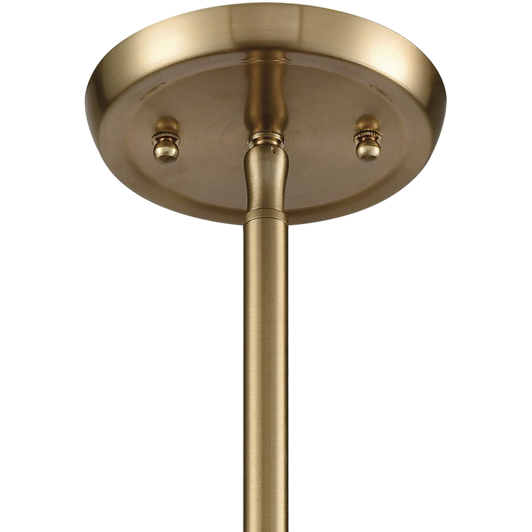 Compartir 7 Light 20 inch Satin Brass with Satin Nickel Chandelier Ceiling Light