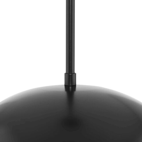 Perimeter 1 Light 15.75 inch Matte Black Pendant Ceiling Light