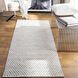 Azalea 96 X 30 inch Slate Rug in 2.5 x 8, Runner