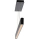Volo LED 1.5 inch Black Pendant Ceiling Light, dweLED
