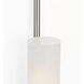 Barbara Barry Windchime LED 2.5 inch Polished Nickel ADA Tubular Sconce Wall Light