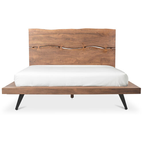 Madagascar Brown Bed, Platform King