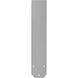Levon Custom Brushed Nickel 21.87 inch Each Fan Blades, for 52 inch blade sweep