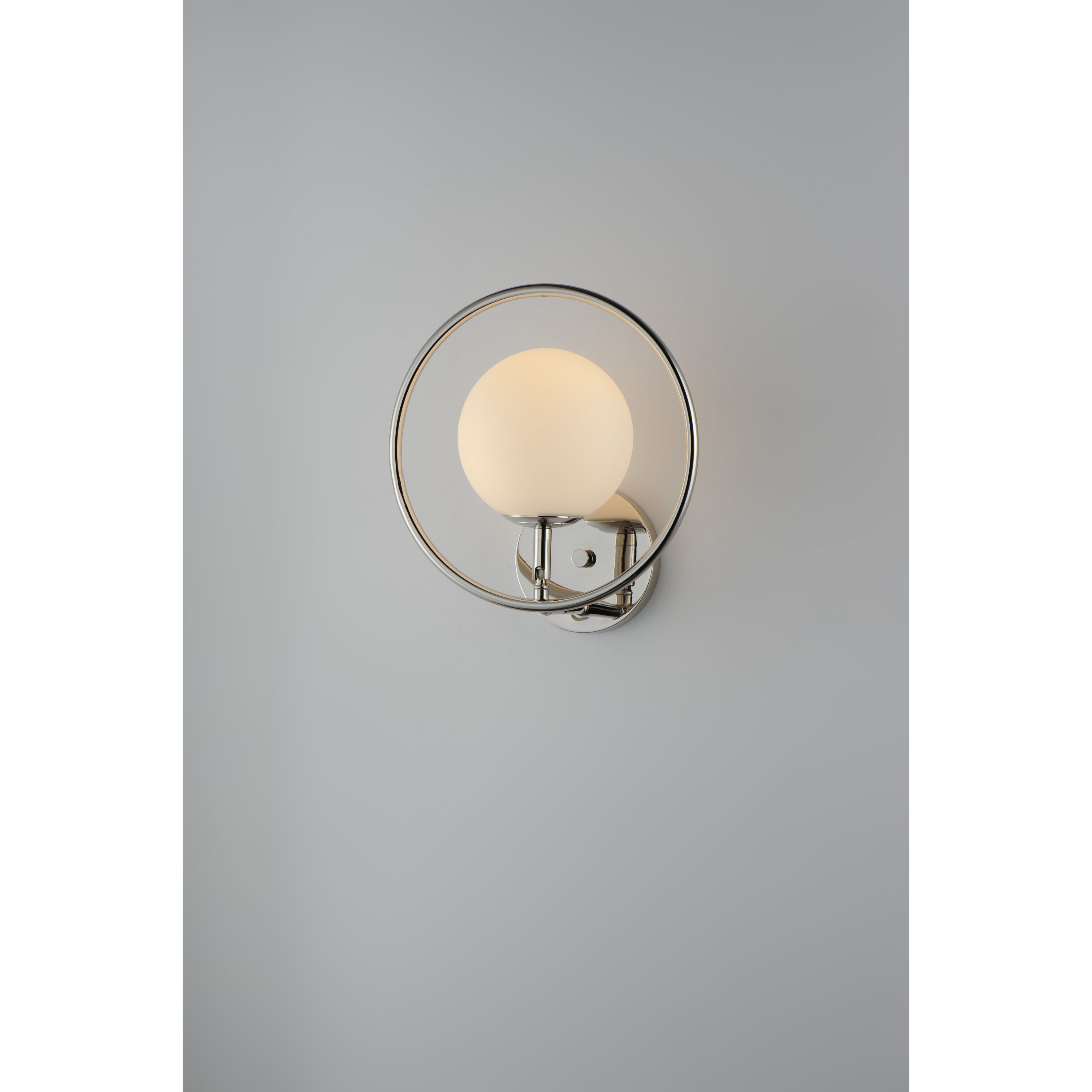 Revolution 1 Light 11 inch Polished Nickel Bath Vanity Light Wall Light