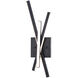 Barcelo LED 6.25 inch Matte Black ADA Wall Light