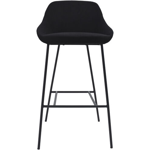 Shelby 40 inch Black Barstool