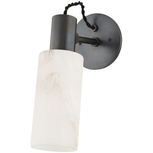 Malba 1 Light 4.75 inch Distressed Bronze Wall Sconce Wall Light