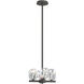Gatsby 4 Light 11.6 inch Natural Iron Semi-Flush/Pendant Ceiling Light