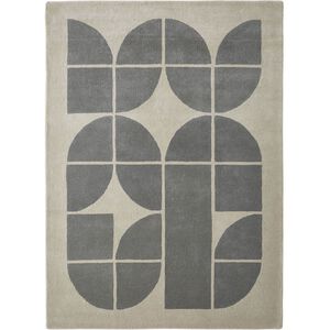 Perseverance 122 X 94 inch Oatmeal and Charcoal Indoor Rug, 7'10" X 10'2"