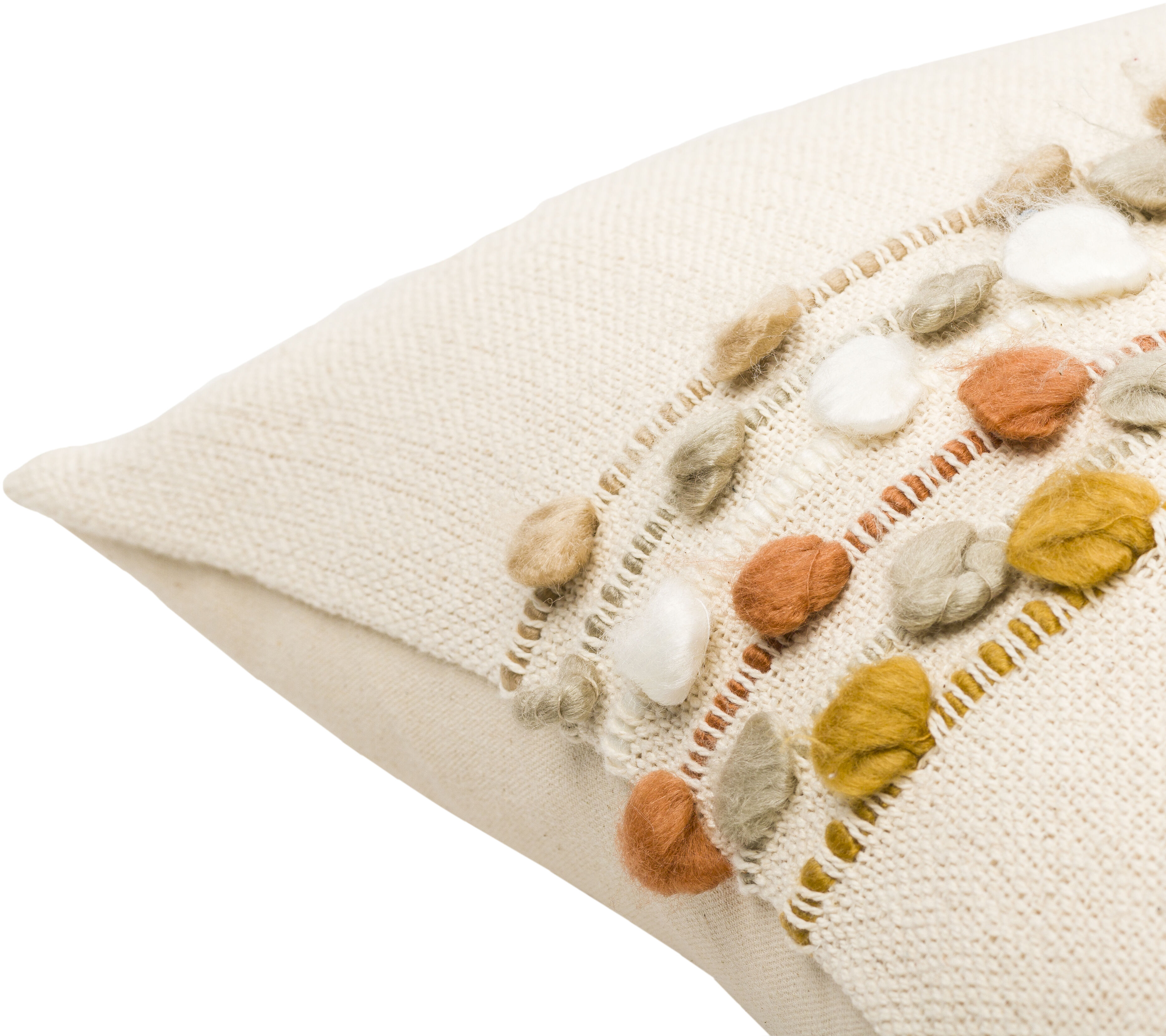 Maysville 24 inch Light Beige Pillow Kit in 16 x 24, Lumbar