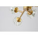 Canada 9 Light 32 inch Brass Chandelier Ceiling Light