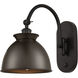 Ballston Adirondack 1 Light 8 inch Oil Rubbed Bronze Sconce Wall Light