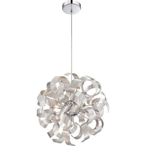 Ribbons 5 Light 17 inch Millenia Pendant Ceiling Light
