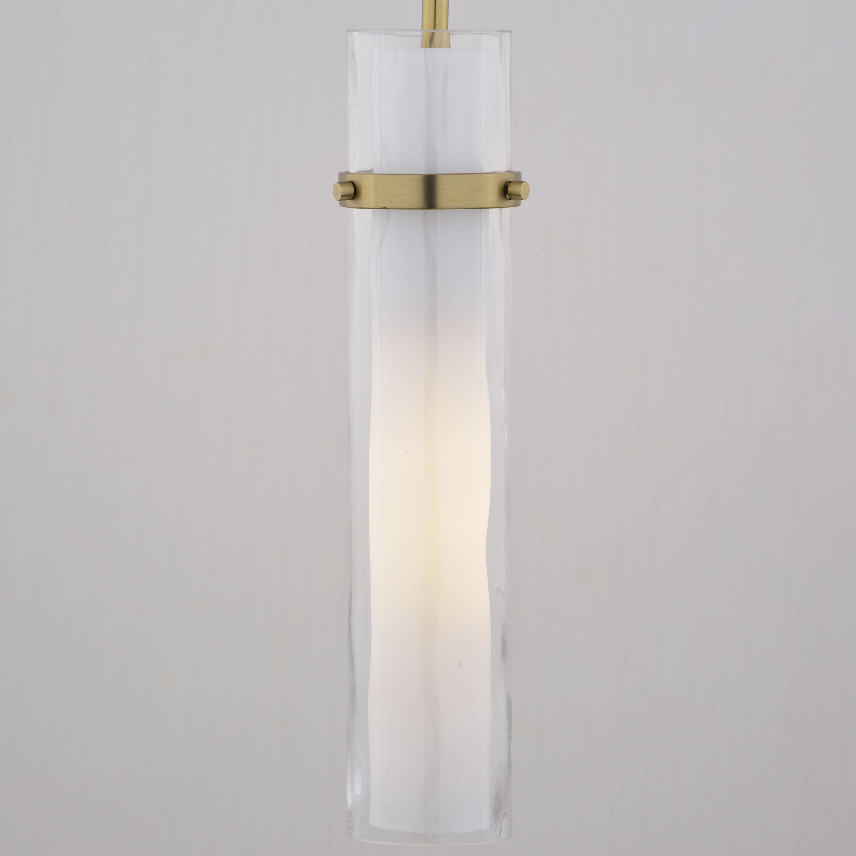 Vilo LED 4.5 inch Golden Brass Mini Pendant Ceiling Light