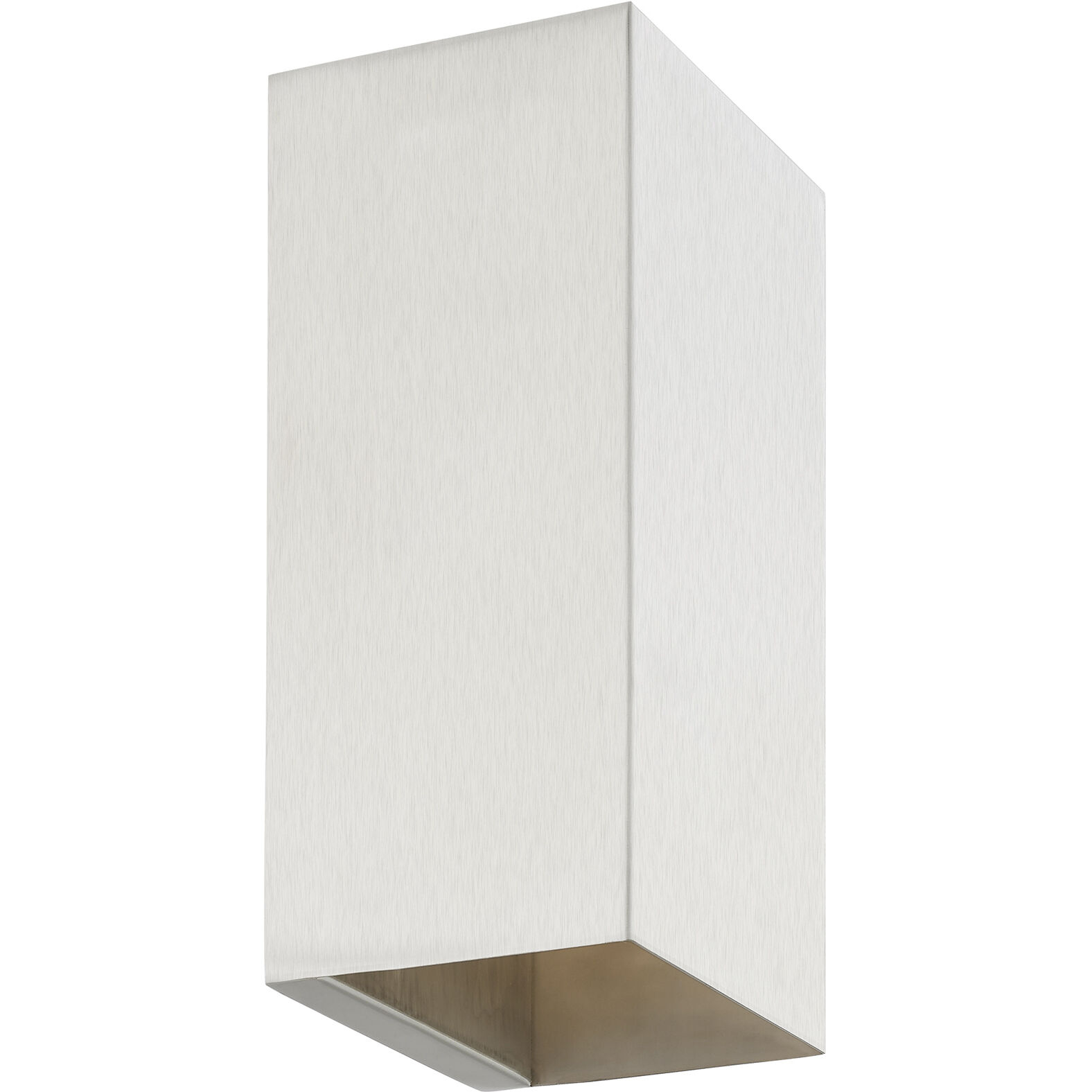 Derby 1 Light 10 inch Brushed Nickel Outdoor / Indoor Sconce, Medium