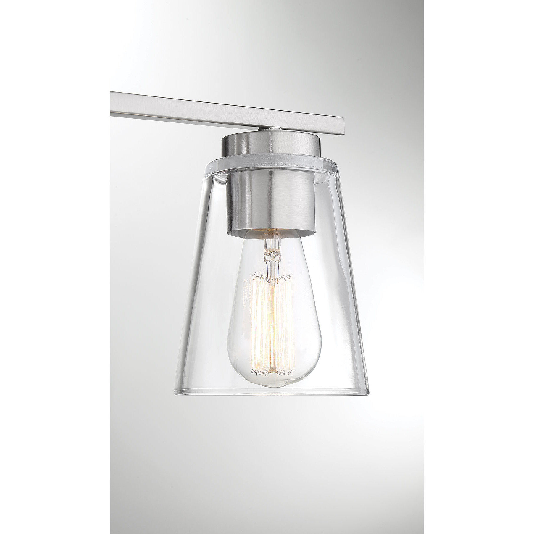 Calhoun 4 Light 32 inch Satin Nickel Bathroom Vanity Light Wall Light, Essentials