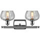 Ballston Fenton 2 Light 16 inch Polished Chrome Bath Vanity Light Wall Light in Clear Glass, Ballston