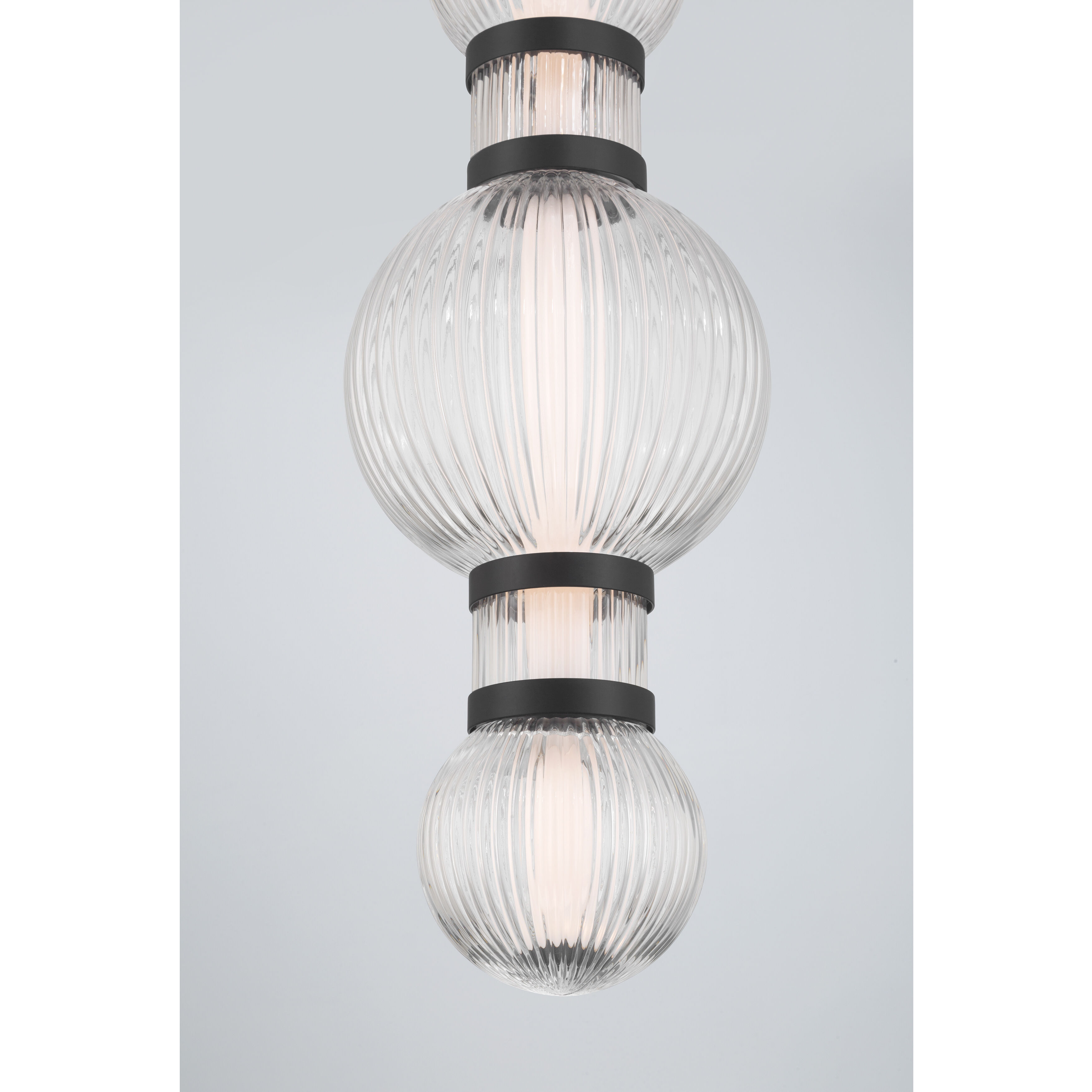 Cordel LED 8 inch Dark Matte Black Mini Pendant Ceiling Light