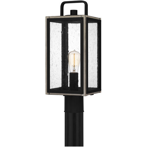 Bramshaw 1 Light 19 inch Matte Black Outdoor Post Lantern