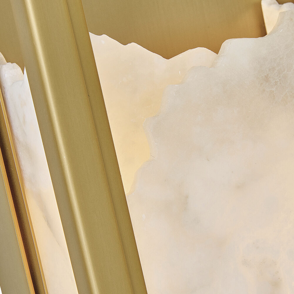 Veleta 1 Light 6 inch Lacquered Brass ADA Sconce Wall Light