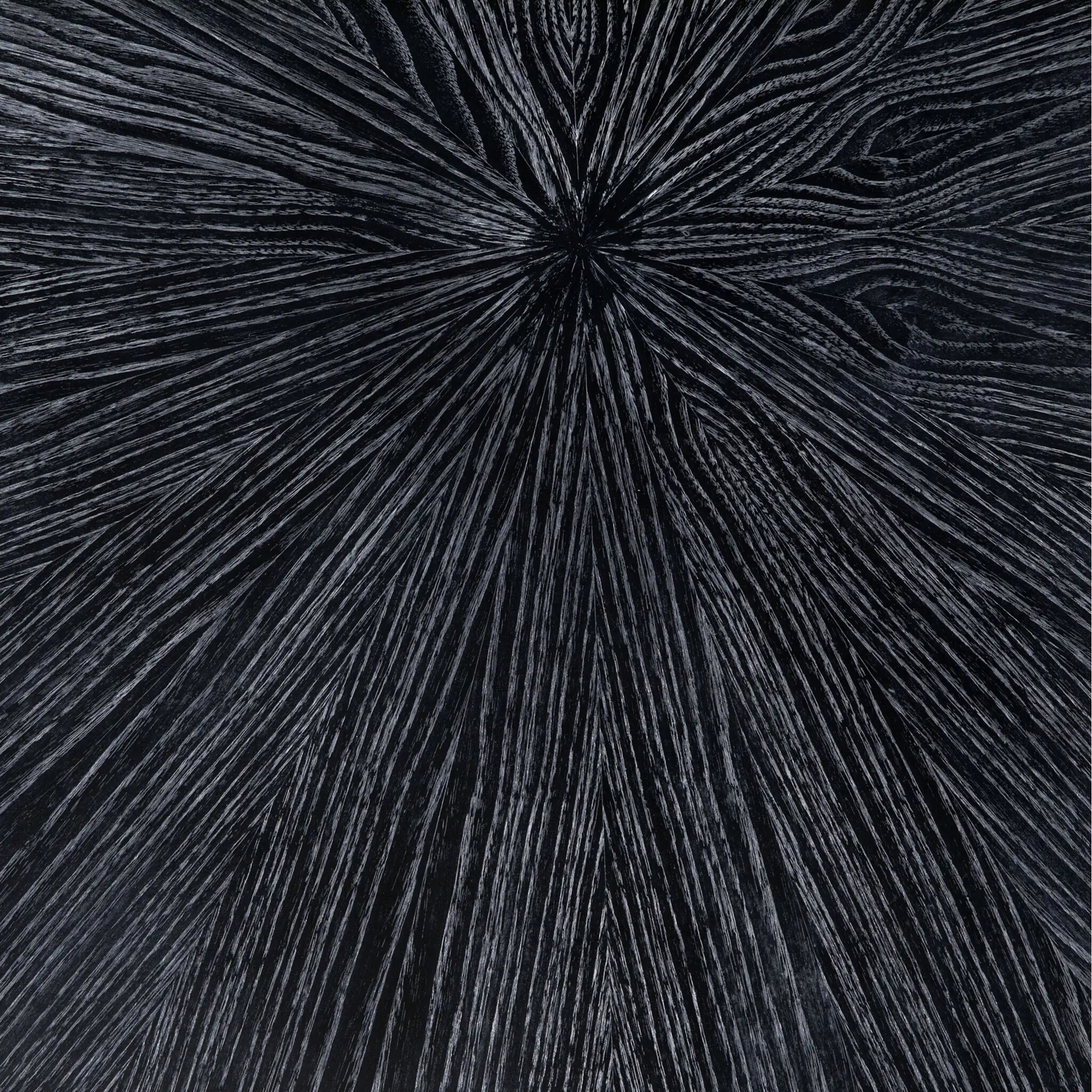 Yuhuda 46 X 46 inch Cincer Black Coffee Table in Cinder Black